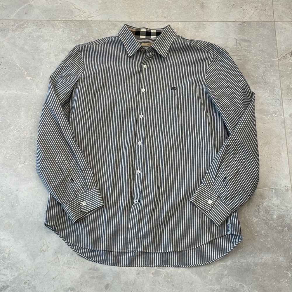 Men’s Burberry Brit Button Down Shirt - Size XL